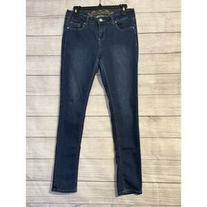 Wax Jean Skinny Jeans Women's Size 9 Blue Stretch Denim 30x30